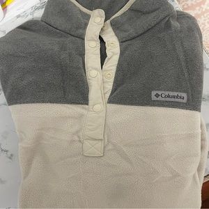 Columbia half snap hoodie